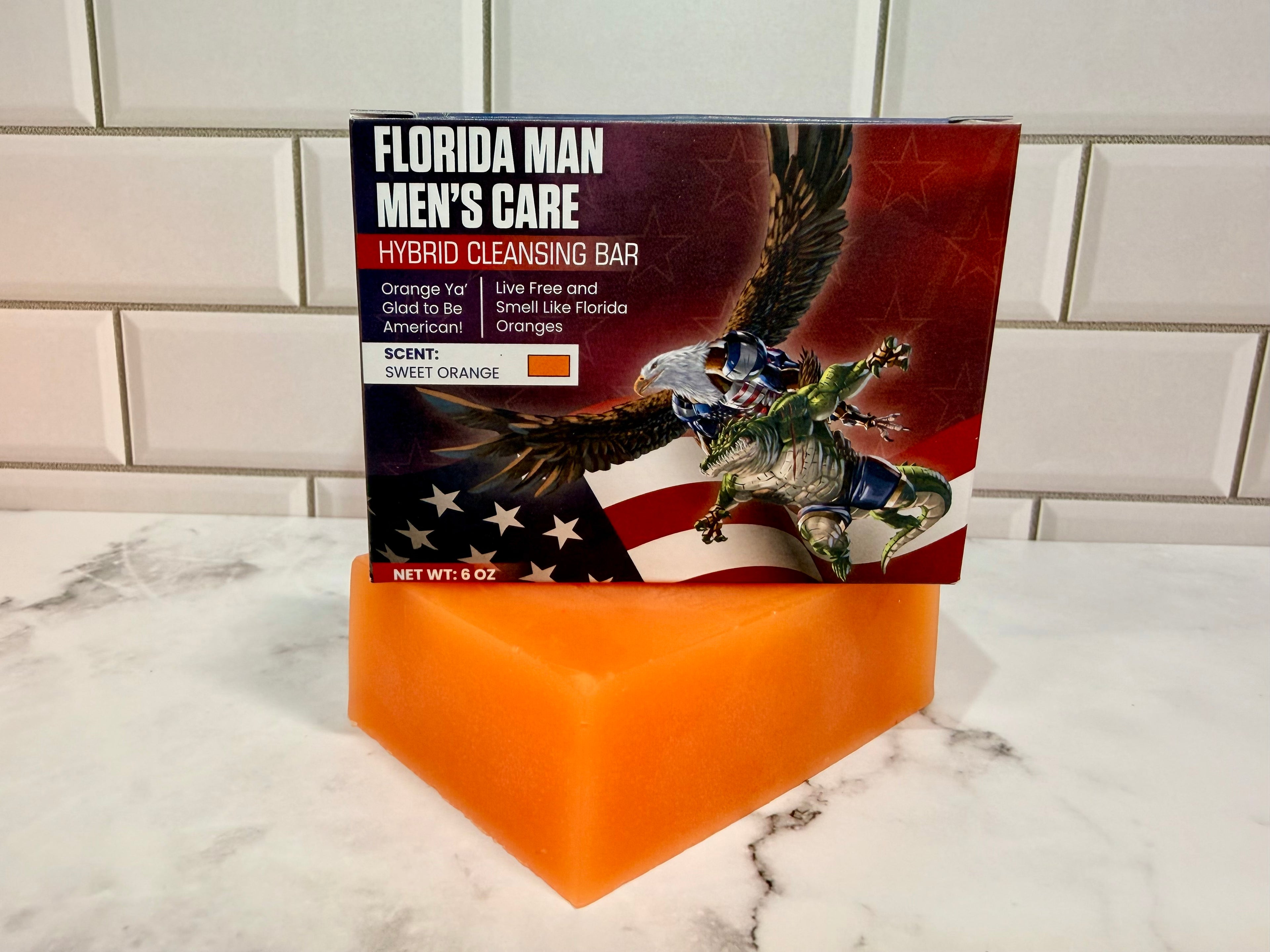 Orange Ya' Glad to Be American! | HYBRID CLEANSING BAR