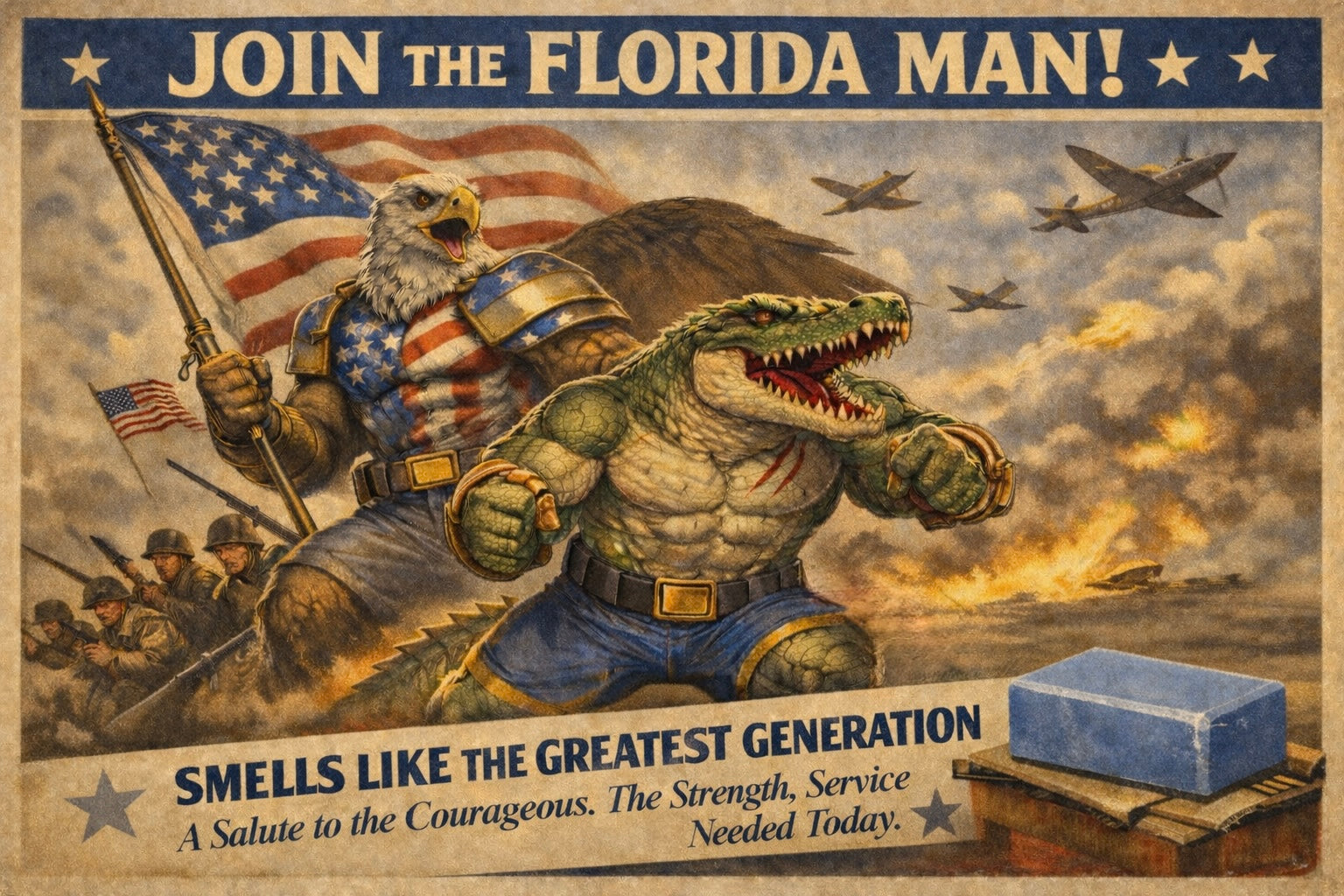 Smells Like the Greatest Generation | HYBRID CLEANSING BAR