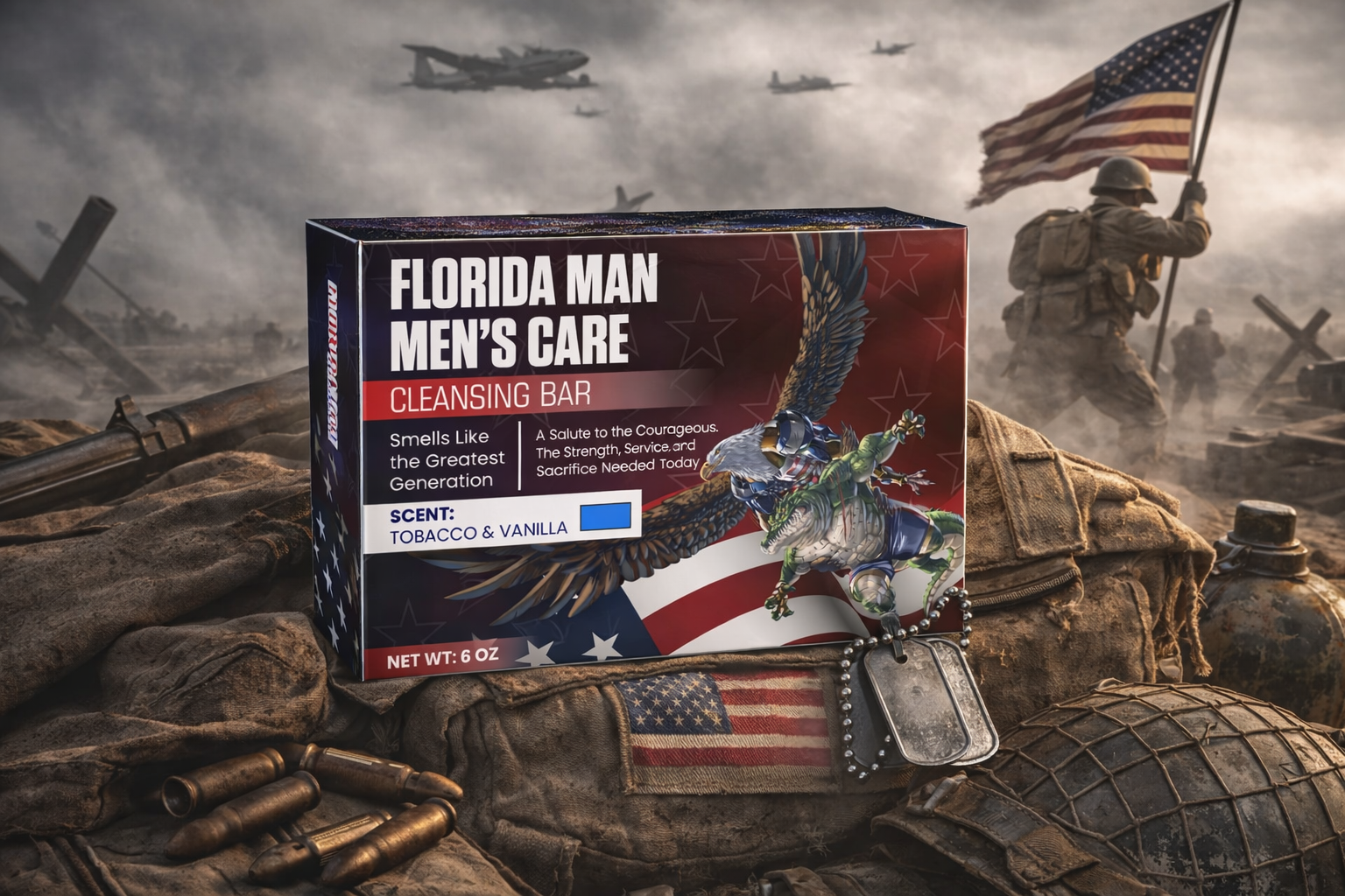 Smells Like the Greatest Generation | HYBRID CLEANSING BAR