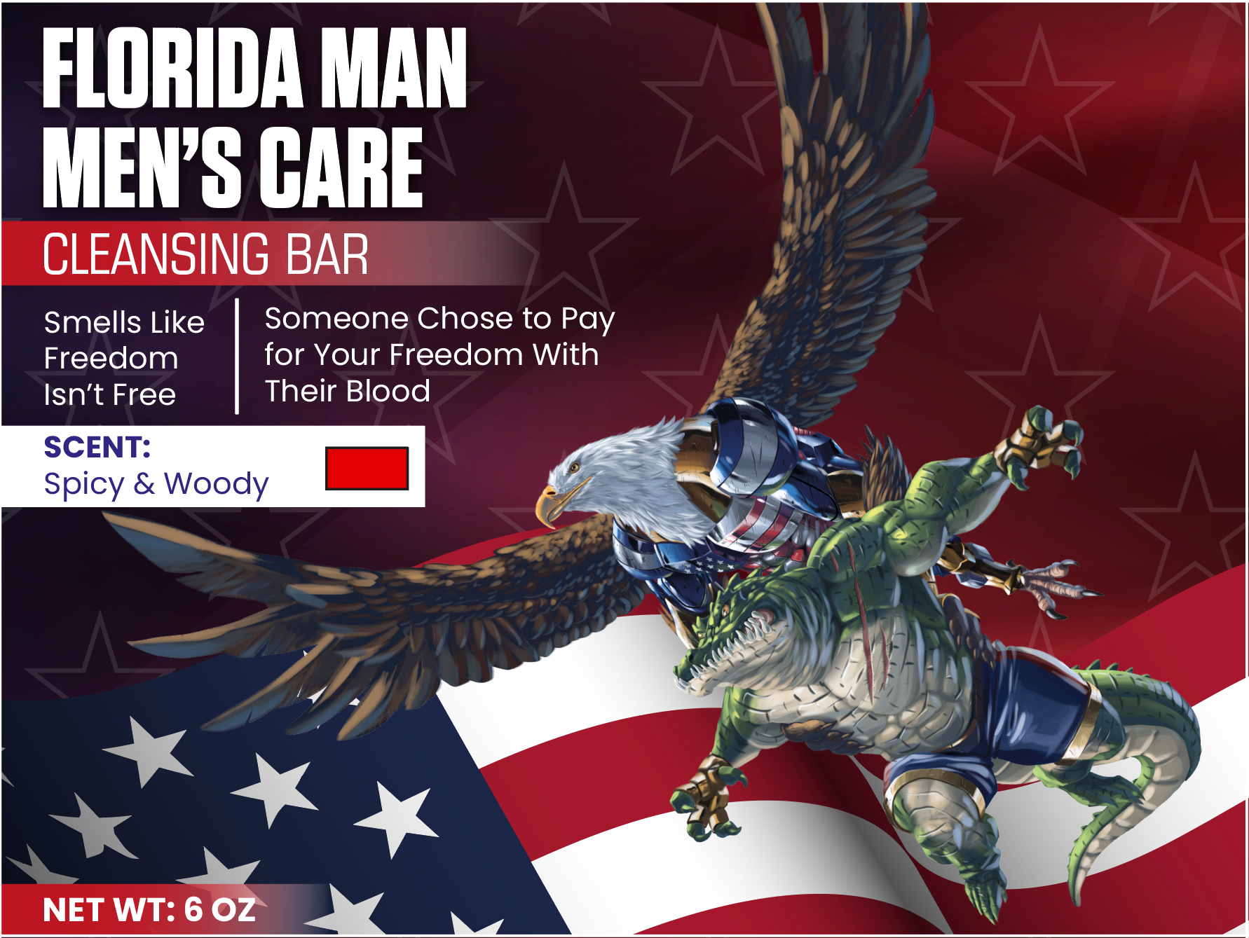 Smells Like Freedom Isn't Free | HYBRID CLEANSING BAR